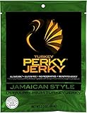 Perky Jerky All Natural Turkey Jerky, Jamaican Style, 2.2 Ounce