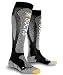 Eine Socke f&uuml;r Profis! Die X-Socks� Carving Silver Skisocken wurden unter Ber&uuml;cksichtigung der entstehenden Belastung beim Skifahren entwickelt. Gr&ouml;&szlig;tm&ouml;gliches W&auml;rmer&uuml;ckhalteverm&ouml;gen und optimale Impulswiedergabe machen die Carving Silver zur perfekten Verbindung zwischen Fu&szlig; und Skischuh.   Material:  43% Nylon, 20% Wolle,18% Polypropylen, 8% Elasthan, 7% Seide, 3% Polyester, 1% Silber