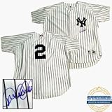 Derek Jeter New York Yankees Autographed MLB Baseball Jersey (White)