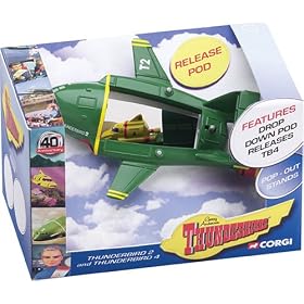 Thunderbirds 40th Anniversary Thunderbird 2 and 4 Die Cast