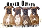 Boxer Mouse Pad Dog Mousepad Vice Versa