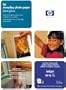HP 8.5 X 11in Semi-Gloss Photo Quality Inkjet Paper (2-Sided, 25-Sheet)