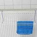 Heizk�rper-W�schetrockner weiss 2,50 Meter