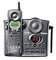 Uniden EXAI-3248 2.4 GHz Analog Cordless Phone with Call Waiting/Caller ID and Digital Answering System (Charcoal)