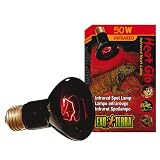 Exo Terra Heat Glo Infrared Vivarium Reptile Lamp - 50w