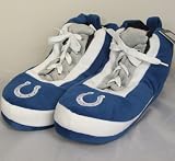 Indianapolis Colts NFL Wrapped Logo Plush Sneaker Slippers