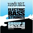 Ernie Ball 2804 Flatwound Custom Gauge Semi-Firm Electric Bass String Set (50 - 105)