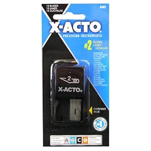 X-ACTO #2 Dispenser, Large, Fine Point Blade