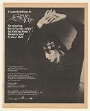 1982 Stevie Nicks Best Female Artist Readers Poll Print Ad (Music Memorabilia) (52135)
