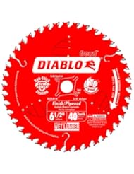 Diablo D0641X 6-1/2 by 40 Finishing Saw Blade 5/8-Inch Arbor