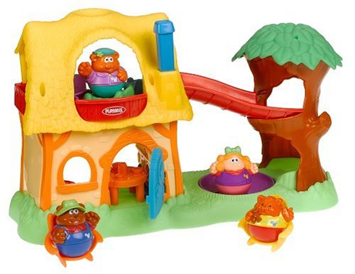 Childrens Toyshop  Toys : Weebles Storybook World Goldilocks Adventure Cottage Playset