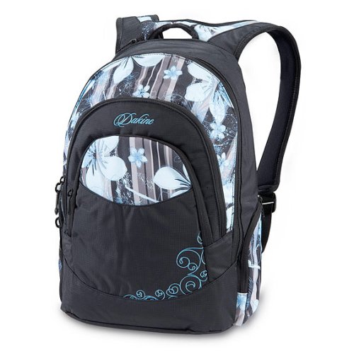DAKINE Girls Freizeit Schul Rucksack Prom, 28 Liter, black - black stripe floral