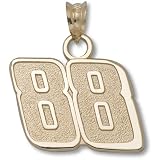 LogoArt Dale Earnhardt, Jr. 14K Medium Number Pendant
