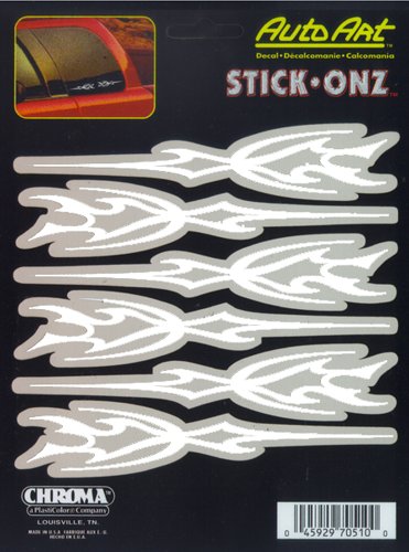 Tribal Emblem Stick Onz Wheelchair Decal