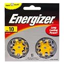 Energizer Zinc Air Hearing Aid, Size 10, 16 pack (Pack of 2)