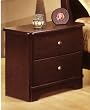 Espresso Cafe Nightstand By Sandberg Furniture