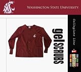 Washington State Cougars Scrub Style Nursing Jacket from GelScrubs - B000BJFN5C