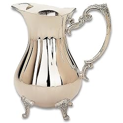 Reed & Barton Silver-plated Burgundy Collection 2 Quart Footed Water Pitcher With Ice Guard