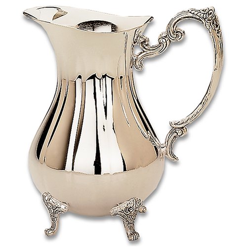 Reed & Barton Silver-plated Burgundy Collection 2 Quart Footed Water Pitcher With Ice Guard