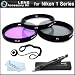 40.5mm Filter Kit For Nikon 1 J1, Nikon 1 V1, Nikon 1 J2 Mirrorless Digital Camera(That Use 10-30mm, 30-110mm, 10mm Lenses) Includes 40.5mm Multi-Coated 3 PC Filter Kit (UV, CPL, FLD) + LensPen Cleaning Kit + Lens Cap Keeper + Microfiber Cleaning Cloth