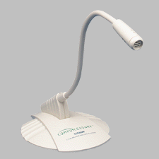 Compucessory Computer Microphone, Flexible, 3.5mm Plug, Putty by Compucessory