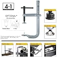 STRONG HAND 4-IN-1 CLAMP KIT~ 6-1/2" 1000lbs ~ UF65