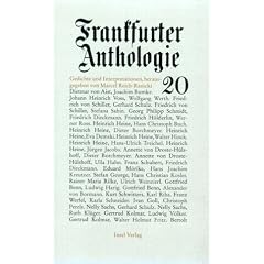 Frankfurter Anthologie. Gedichte und Interpretationen: Zwanzigster Band: BD 20