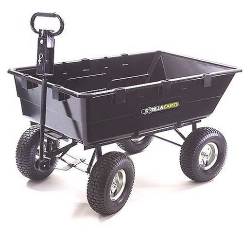 Tricam GOR2530 Gorilla Carts 1,200-Pound-Capacity Dumping Cart