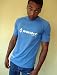 Sports : V&ouml;lkl Original T-Shirt - blue-ice - Shirt f&uuml;r Tennis, Sport, Training und Freizeit.