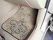 NFL New Orleans Saints Car Mats 2 Piece Front Design