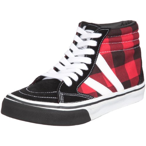 [���B�W�����X�g���[�g�E�F�A] VISION STREET WEAR SND-10 HI MCR-317 RED.CHK (���b�h�`�F�b�N/US5)