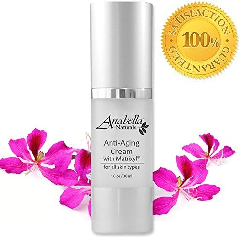 Best Anti-Aging Cream with Matrixyl® - Our Anti-Aging Moisturizer for Men and Women, Helps Prevent Dry Skin and Restore Youthful Beauty - Soften Fine Lines Around Eyes, Mouth, and Forehead with Our Collagen Booster Anti-Wrinkle Cream Formula - Our Beauty Products are Backed by Our 90-Day, No-Questions Asked Guarantee!