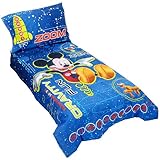 Mickey Mouse Toddler Bed Set - 4 Pieces