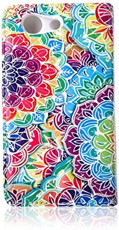 Fantastic Summer Night - Z3 mini Case, Crazy Panda TM New Vougue Fashion Z3 mini Premium PU Leather Wallet Stand Case with Soft TPU Inner Case For Sony Xperia Z3 mini (Built-in Credit Card/Cash Slot)