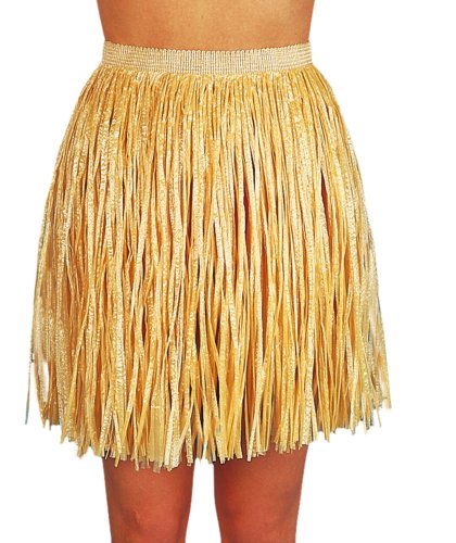 Hilmar Krautwurst K026-001 - Bastrock Lang 50 cm naturfarbig Preisvergleich