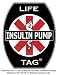 Wear LIFETAGs to alert emergency medical technicians that you need your insulin pump. Each Insulin Pump LIFETAG is 7/16 inches wide and 7/16 inches long, is easy to attach and can be worn virtually anywhere including your keys, driver's license, credit card, key chain, insulin pump, glucose meter or anything else that you carry regularly. Children can put it on their lunch box, zipper pull, shoelaces, or belt. On your watch clasp a medic will see it immediately while searching for a pulse or a place to begin an IV. Printed on brass with an adhesive backing. Included with order is a tube of extra strength adhesive. For more life-saving identification products visit LIFETAG.com