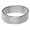 316L Stainless Steel Ring - Mesh with Matte Finish - Width: 8mm (Size 5)stone - Width: 7mm (Sizes 8-12)