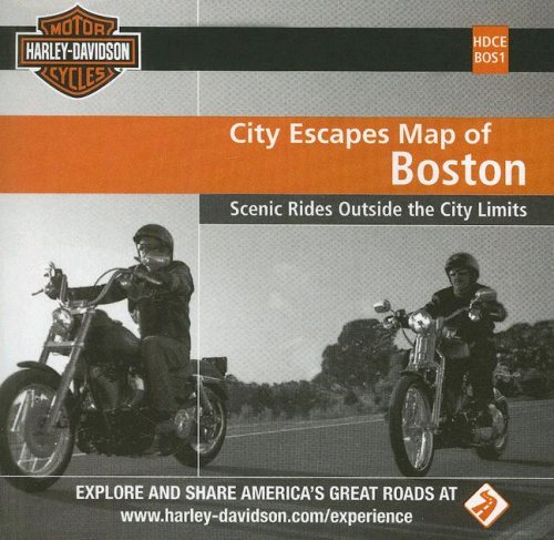 Mad Maps Adventure America Boston Ma Harley Davidson City Escapes