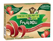 Stretch Island Fruitabu Rolls, Strawberry, 6-Count Rolls 0.7  Oz Rolls (Pack of 6)