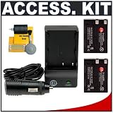 Buy 2 Replacement Nikon EN-EL3a EN-EL3 Batteries and Mini Battery Charger for Nikon... by CTA