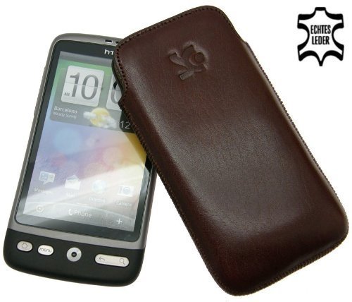 Suncase Ledertasche f&uuml;r HTC 7 Mozart braun Preisvergleich