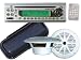 Search : Pyle Complete Weatherproof Sound Audio System for the Boat, Marine, Deck - AM/FM-MPX In-Dash Marine CD/MP3 Player + Pair of 6.5" Dual Cone Full-Range Speakers + Water Resistant Radio Shield