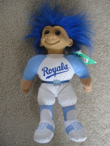 A Good Luck Royals Troll With Blue Hair