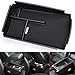 Fit 2009-2015 Volkswagen Passat CC Armrest Center Console Secondary Storage Box Tray Utility Black