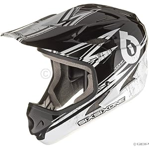 Click here to buy Sixsixone Comp Ii Helmet, White Black, X-Small.