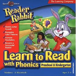 Reader Rabbit Learn to Read With Phonics (Preschool & Kindergarten)