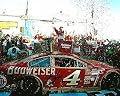 2014 Kevin Harvick BUDWEISER JIMMY JOHN'S WIN NASCAR Signed 8x10 Photo #3 - Autographed Photos