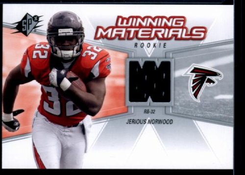 2006 SPX Jerious Norwood Winning Materials Jersey BLK Lot 1834
