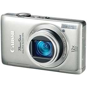 12.1 Megapixel PowerShot ELPH 510 HS Kit (Silver) - CANON