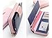 Bessky Women's Wallet Long Zip Button Card Purse